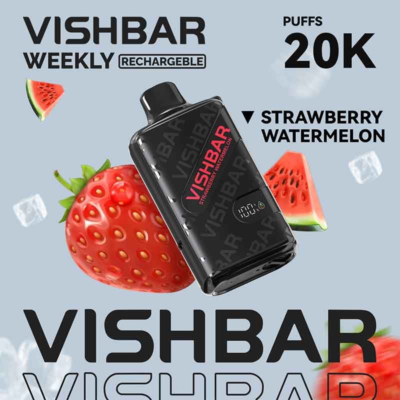 VISHBAR Weekly Strawberry Watermelon Vape