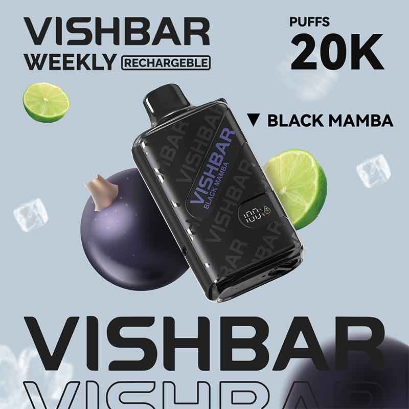 VISHBAR Weekly Black Mamba Vape – Disposable