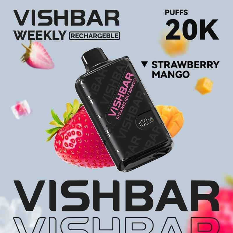 VISHBAR Weekly Strawberry Mango Vape