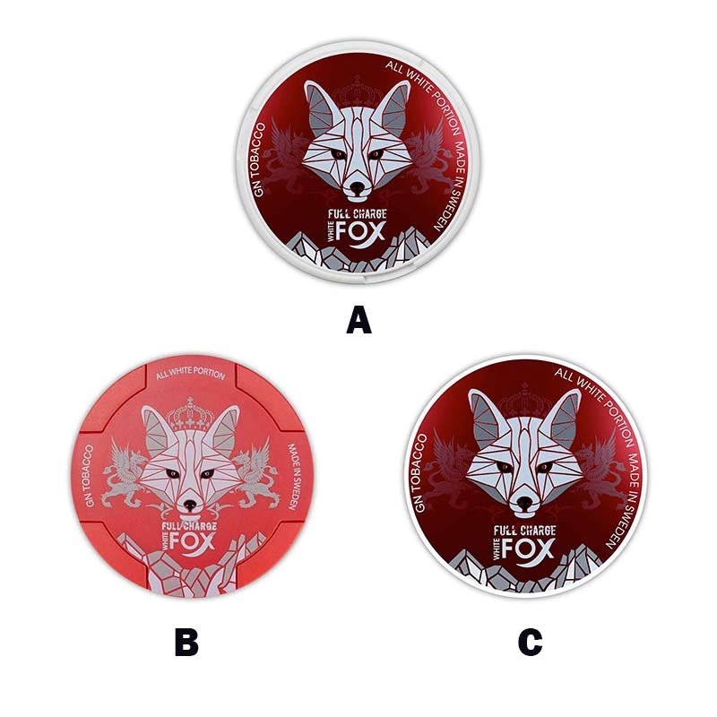 White Fox Full Charge 16MG Nicotine Pouches