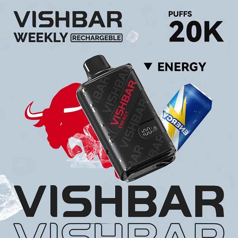 VISHBAR Weekly Energy Vape – Energy Drink Flavour Disposable
