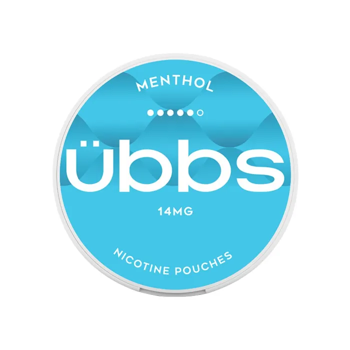 Ubbs Menthol Nicotine Pouches 14mg