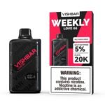 VISHBAR Weekly Love 66 vape, a smooth and refreshing ready-to-use flavour available at Vape Snus Dubai