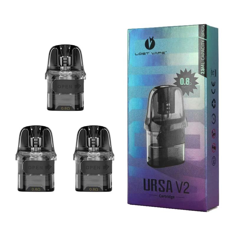 Lost Vape Ursa V2 Pod Cartridge 0.8Ω