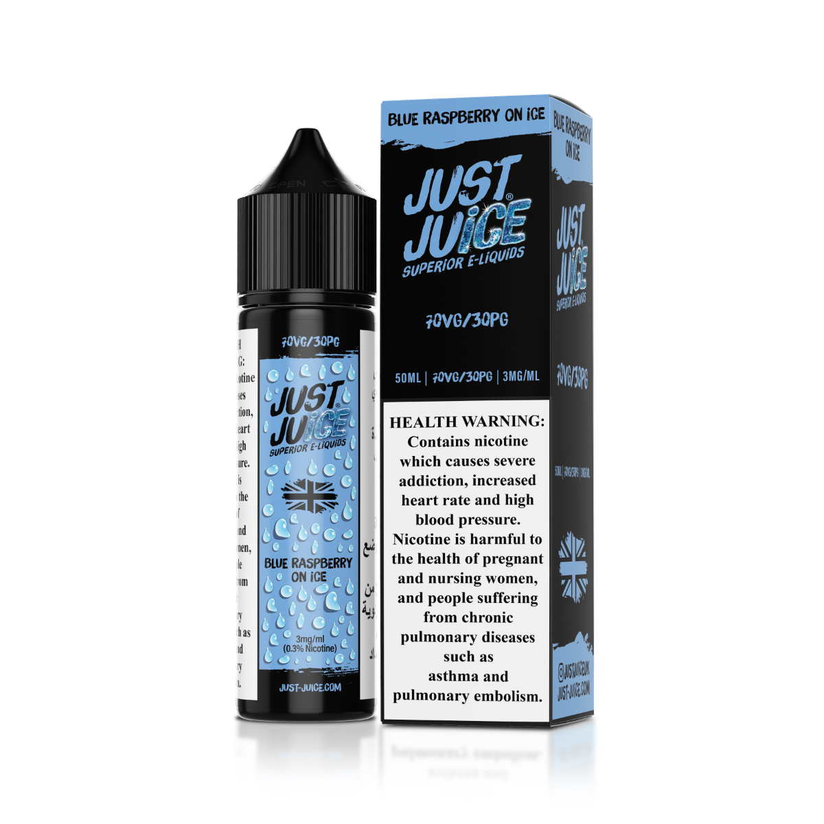 Just Juice Blue Raspberry On Ice E-Liquid 50ml