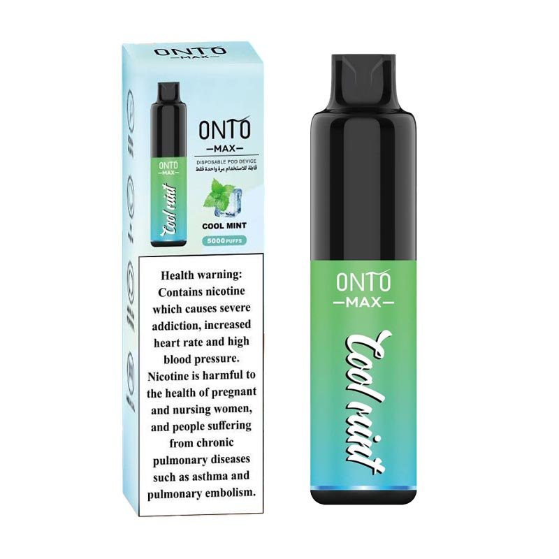 ONTO Max Cool Mint Disposable Vape