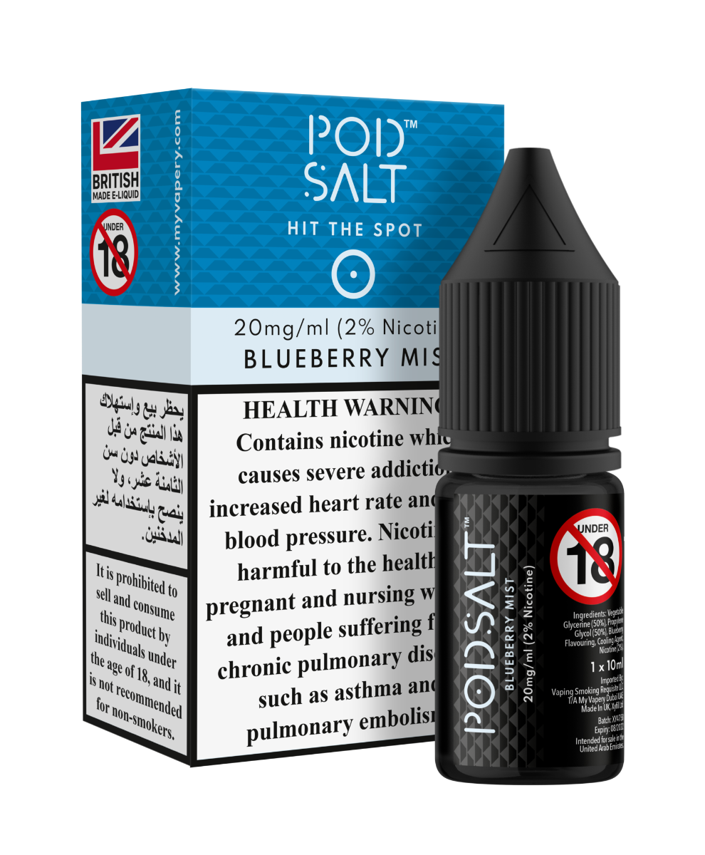 Pod Salt Blueberry Mist 20mg (2%)