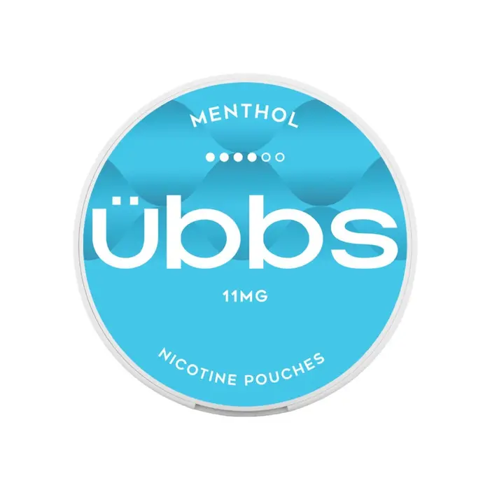 Ubbs Menthol Nicotine Pouches 11mg