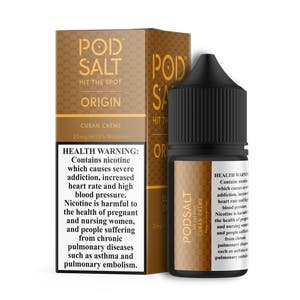 Pod Salt Origin Cuban Crème Nicotine Salt E-Liquid