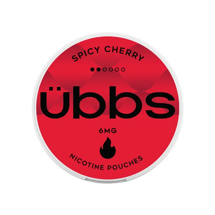 Ubbs Spicy Cherry Nicotine Pouches 6mg