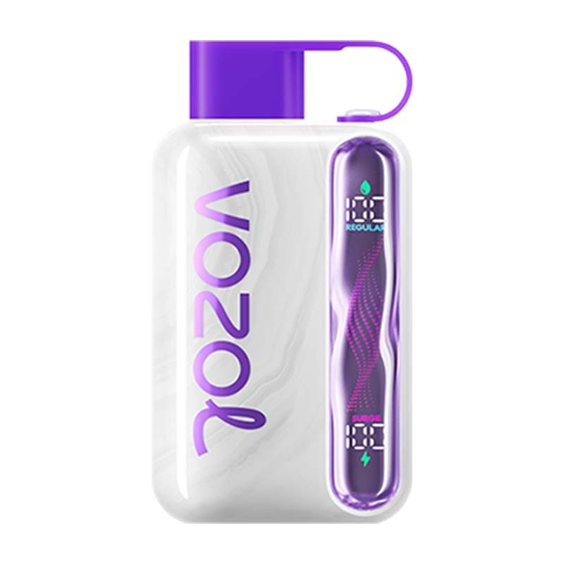 Vozol Star Grape Ice 40000 Puffs 50mg disposable vape, available at Vape Snus Dubai