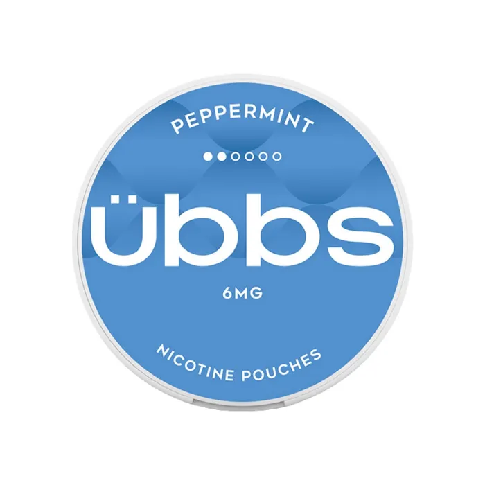 Ubbs Peppermint Nicotine Pouches 6mg