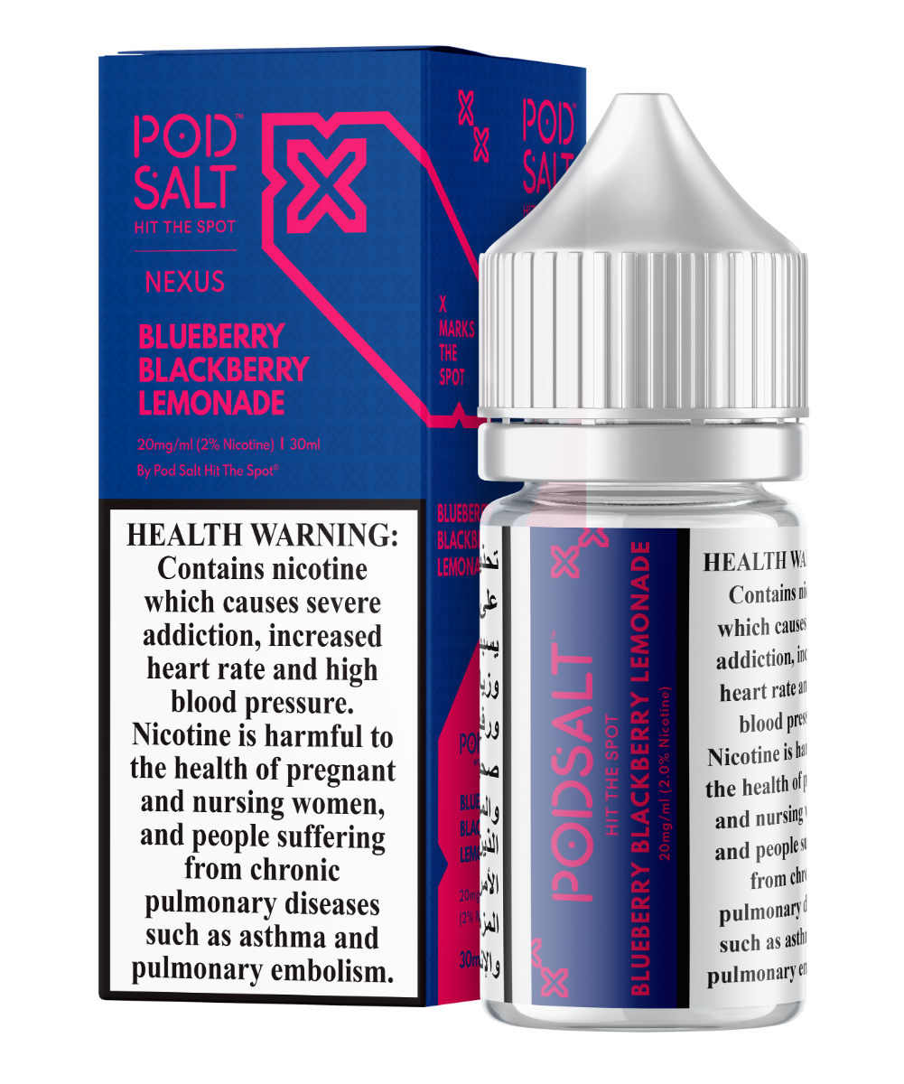Pod Salt Nexus Blueberry Blackberry Lemonade E-Liquid