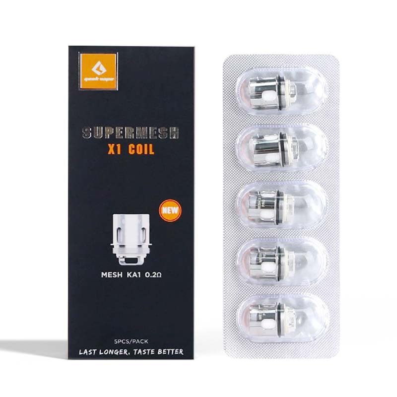 SuperMesh X1 Coil (Mesh KA1 0.2Ω) 5-Pack