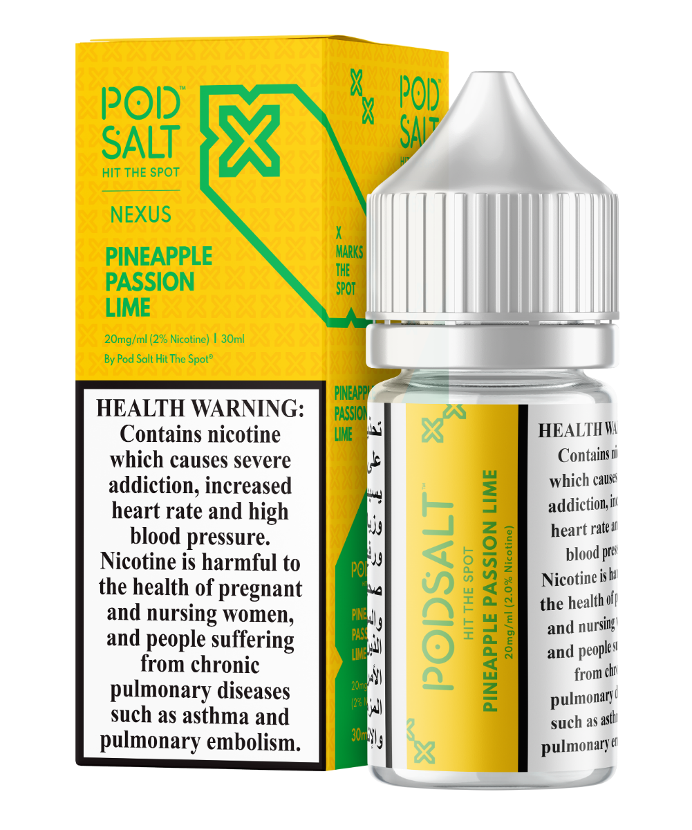 Pod Salt Nexus Pineapple Passion Lime 30ml