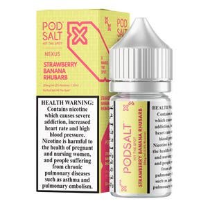 Pod Salt Nexus Strawberry Banana Rhubarb 30ml
