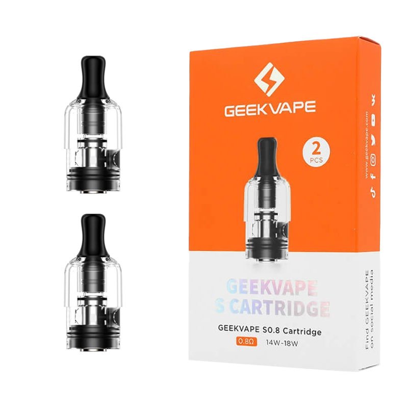 GeekVape S Cartridge 0.8Ω (2 Pack)