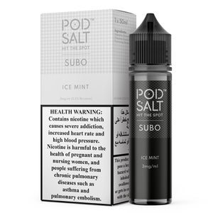 Pod Salt Subo Ice Mint E-Liquid 3mg