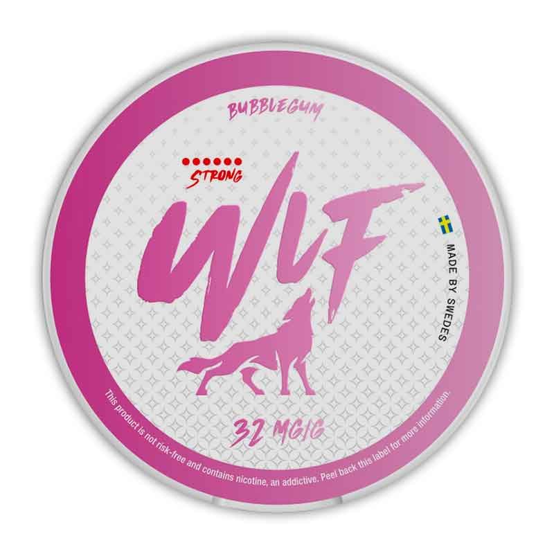 Wlf Bubblegum 32MG Nicotine Pouches