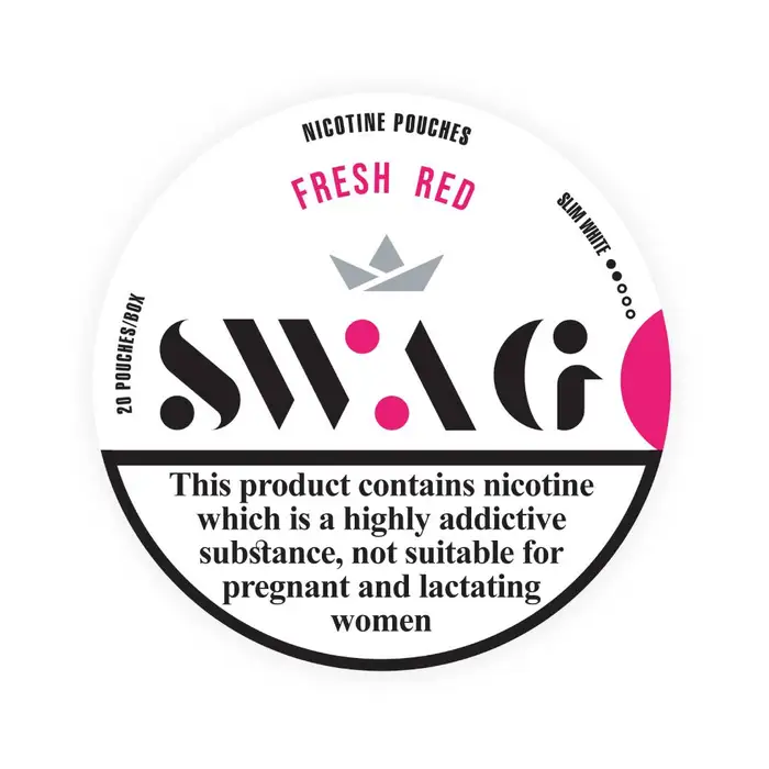 Swag Slim Fresh Red 20 x 12mg/Pouch