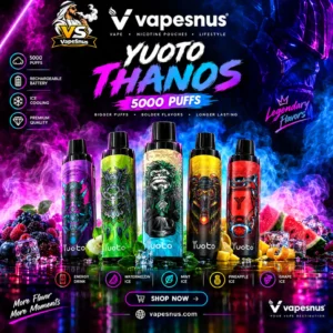 Yuoto Thanos 5000 Puffs Disposable Vape in dubai